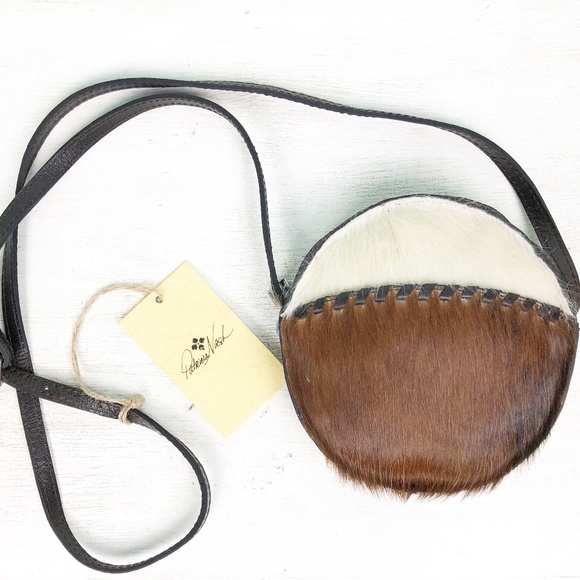 Patricia Nash Handbags - PATRICIA NASH round leather crossbody BAG cowhide